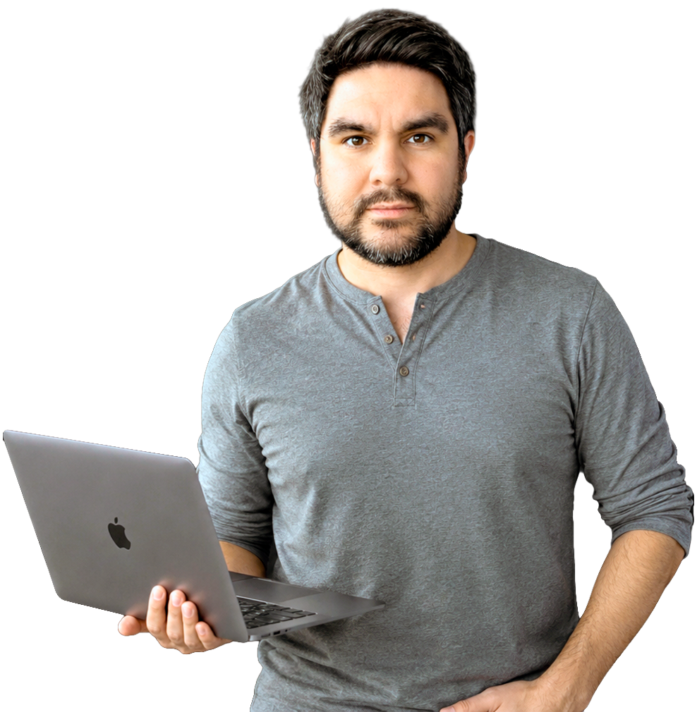 Foto de Joel Henríquez, Diseño y construcción de software a medida